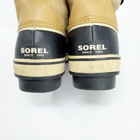 Sorel Women's Tivoli Waterproof Winter Snow Tan Duck Boots 8.5 - Picture 5 of 7